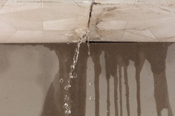 Professional Burst Pipe Cleanup technician working in Lisbon, NH